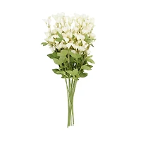 35" White Sweet Pea Artificial Flower Stem, 12ct.