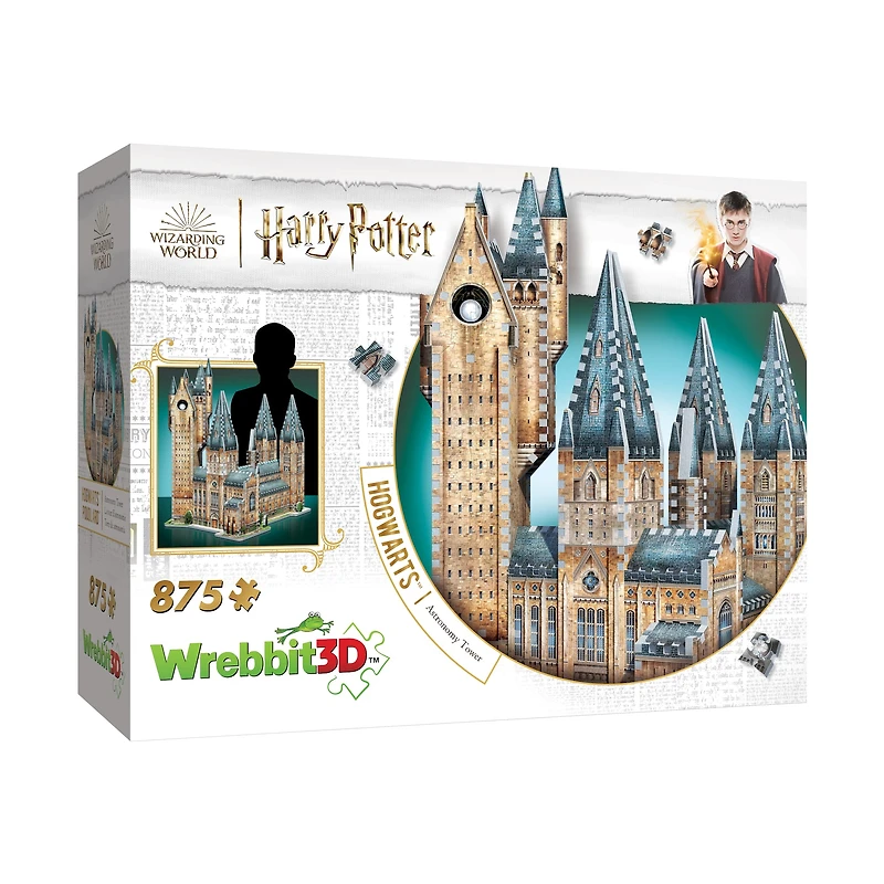 Harry Potter Collection - Hogwarts Castle - 2 3D Puzzles: Great Hall and Astronomy Tower: 1725 Pcs