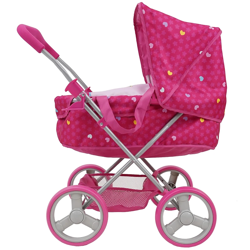 509 Crew Garden Doll Pram with Large Canopy