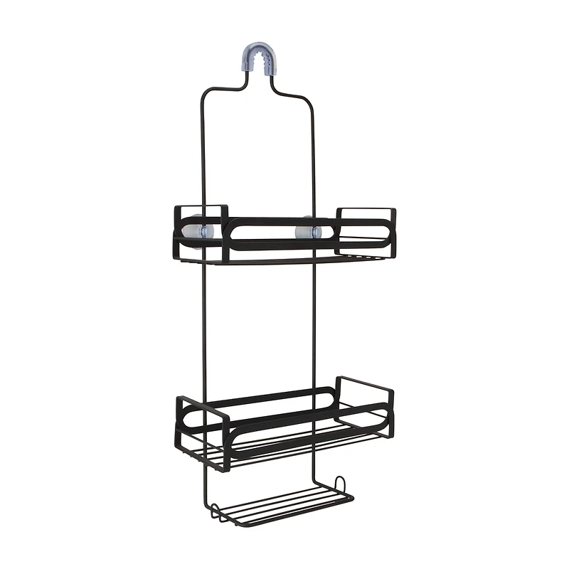 Elle Décor Noir Black Shower Caddy