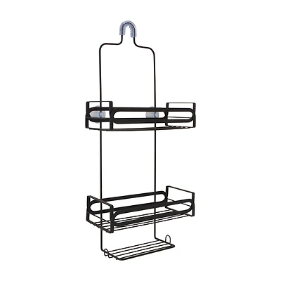Elle Décor Noir Black Shower Caddy