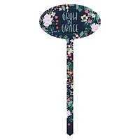 15" Aluminum Grow In Grace Marker Garden Stake