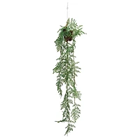 Hello Honey® 44" Verdant Green Hanging Kokedama
