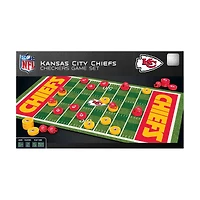 NFL Checkers Game Set - Kansas City Chiefs