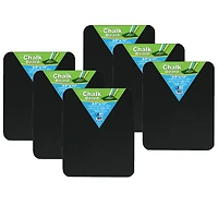 Falcon Dust-Off® Black Chalkboards, 6ct.