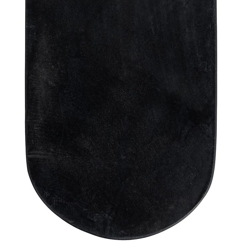 Hello Honey® 24" Black Oval Marble Serving Board