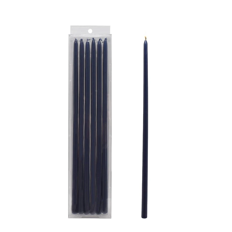 11.75" Unscented Narrow Taper Candles