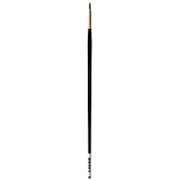 Connoisseur® Black & White Hog Bristle Long Handle Round Brush