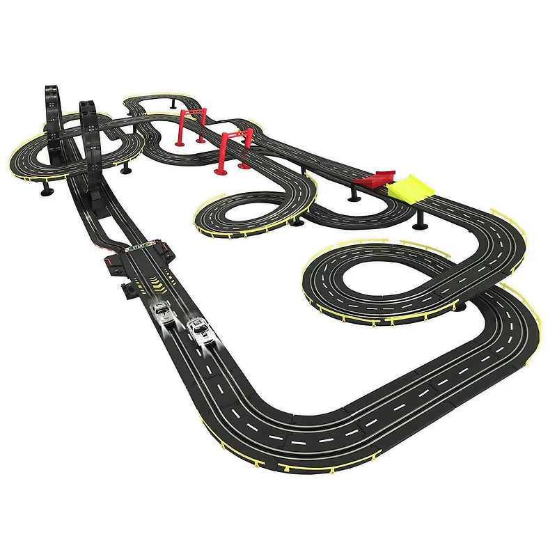 Golden Bright Big Loop Chaser Electric Powered Toy Road Racing Set