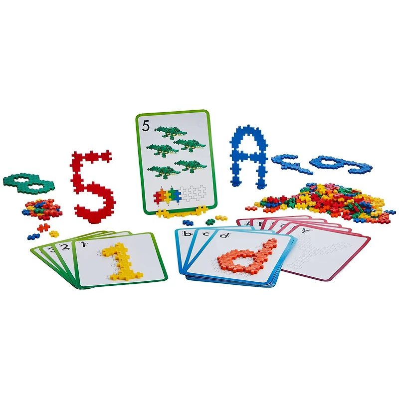Plus-Plus® Learn to Build ABCs & 123s Activity Kit