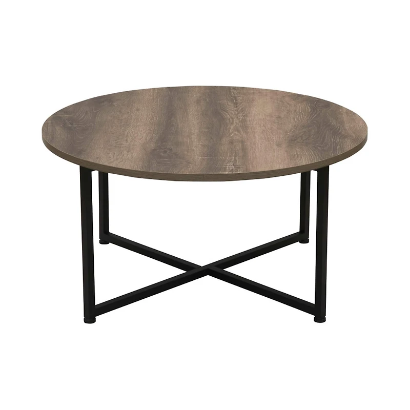Household Essentials 31.5" Jamestown Round Coffee Table