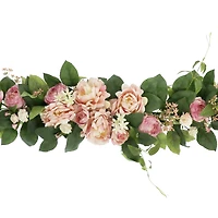 6ft. Peony & Rose Centerpiece Garland by Ashland®