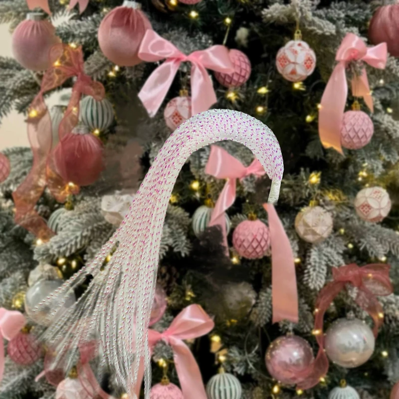 47" Hanging Iridescent Glitter Filler Stem by Ashland®