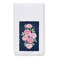 Sweet Florals on Navy 16" x 25" Towel Set