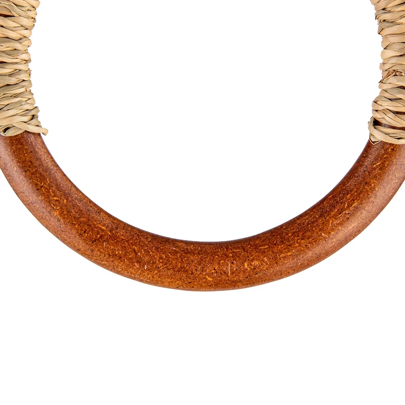 Hello Honey® 18.25" Natural Breezy Seagrass Fan Wall Art