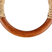 Hello Honey® 18.25" Natural Breezy Seagrass Fan Wall Art