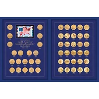 The Complete Gold-Layered Statehood Quarter Collection 1999-2008