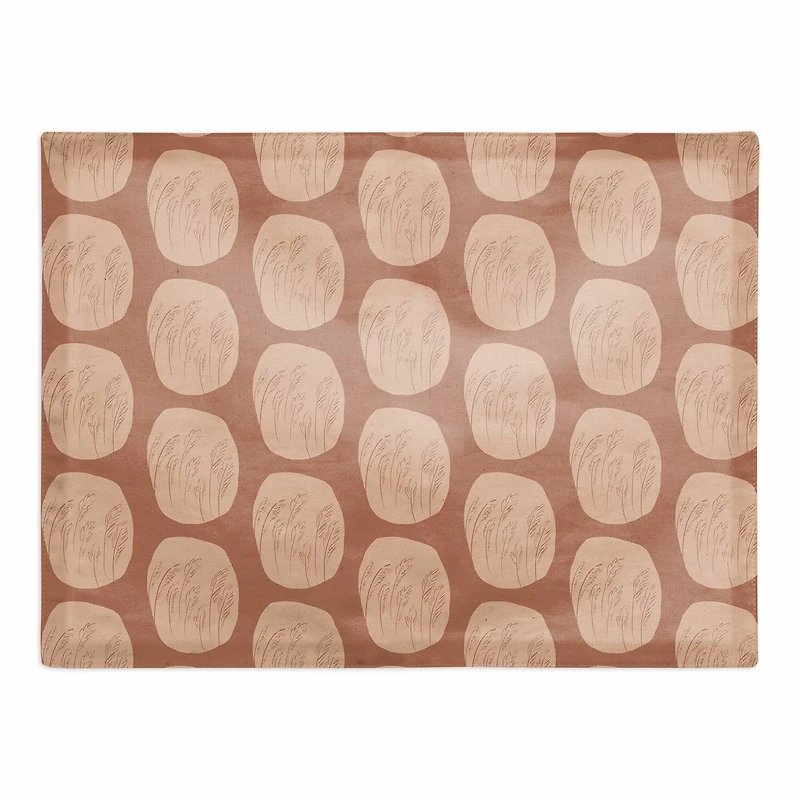 18" Bohemian Terracotta Cotton Twill Placemat
