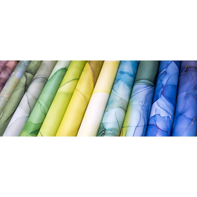 Craft Consortium Ink Drops Earth Double-Sided Paper Pad, 12" x 12"