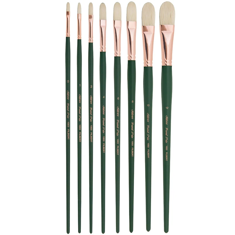 Silver Brush Limited Grand Prix® Filberts Brushes Set