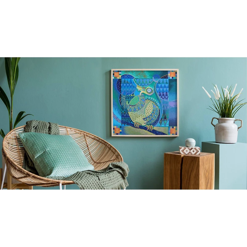 Diamond Dotz® Indian Owl Diamond Painting Kit