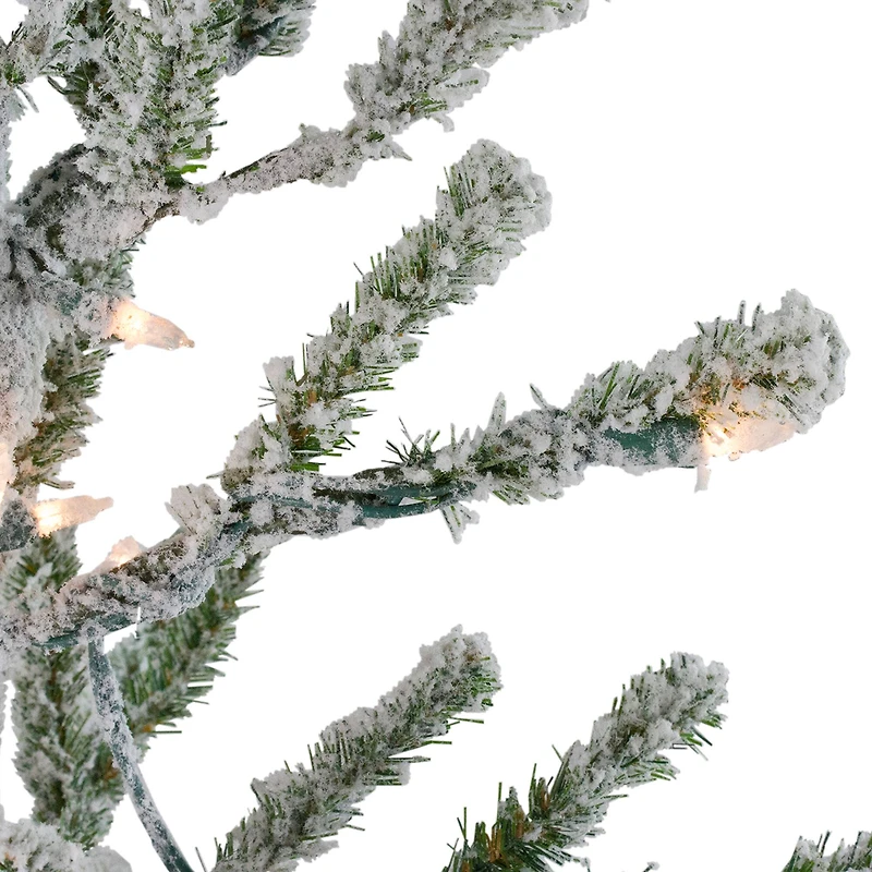 5ft. Pre-Lit Alpine Twig Artificial Christmas Tree, Warm White Lights
