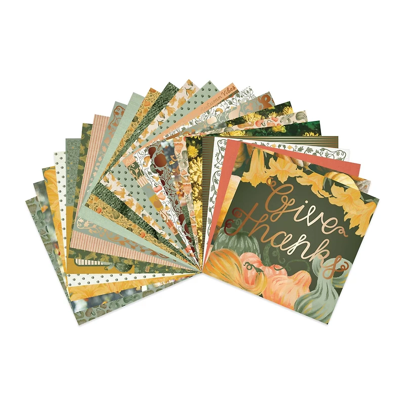 Craft Smith 12" x 12" Vine & Velvet Paper Pad