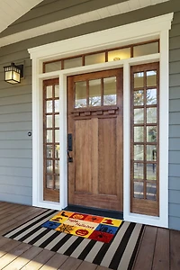 DII® Happy Halloween Vinyl Back Coir Doormat