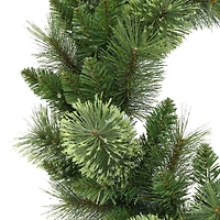24" Pre-Lit Pine Wreath