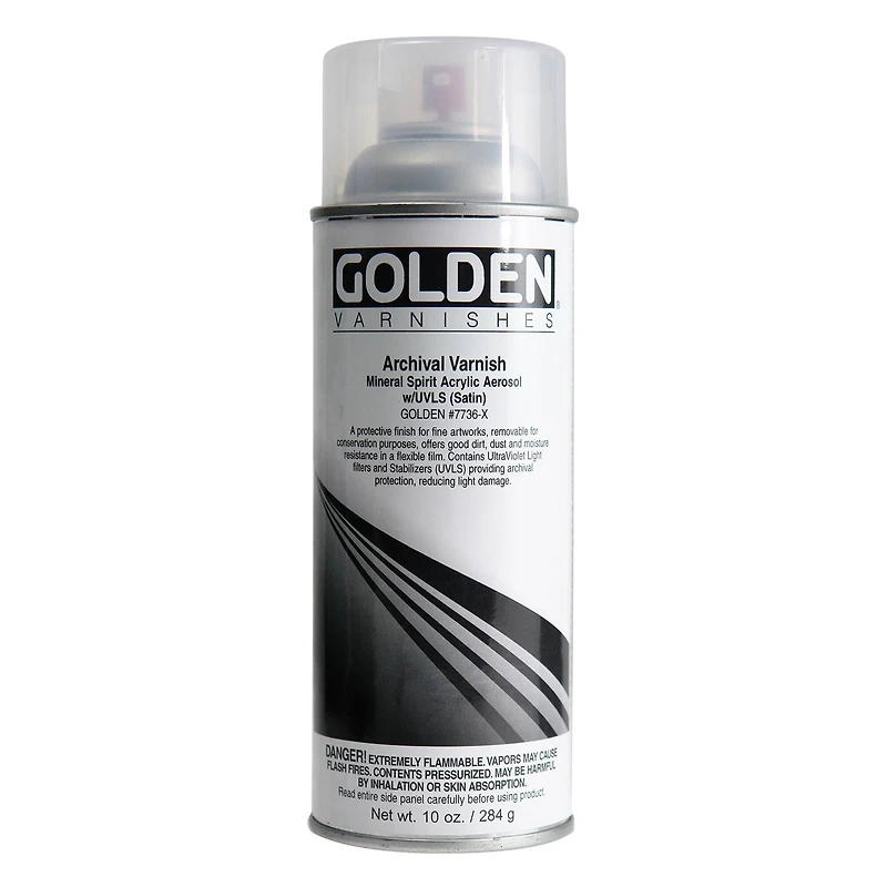Golden® Archival Varnish Satin Spray