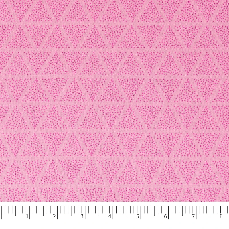 SINGER Pink Dot Blender Cotton Fabric