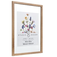 Home™ 14" x 20" Brown Float Frame by Studio Décor®