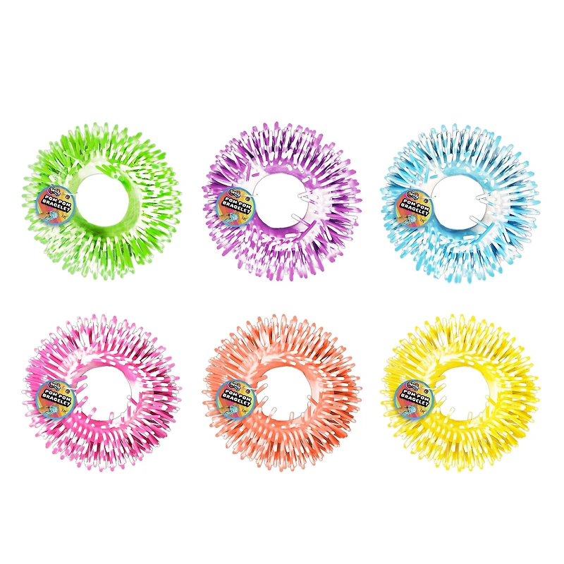 Assorted Ja-Ru® Irre-Squishtible!™ Pom Pom Bracelet
