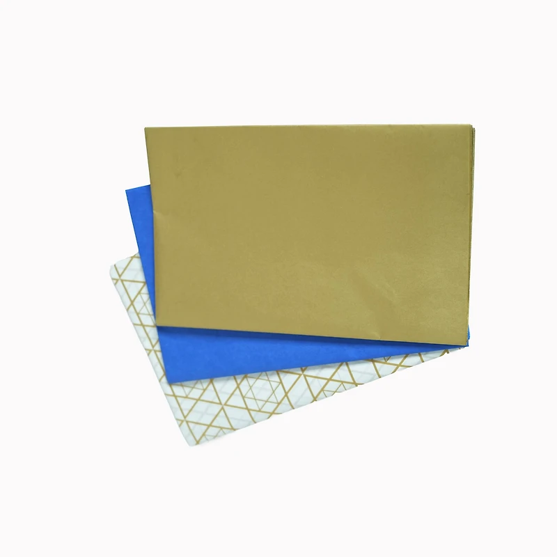 Blue, White & Gold Tissue Paper, 36ct. by Ashland®