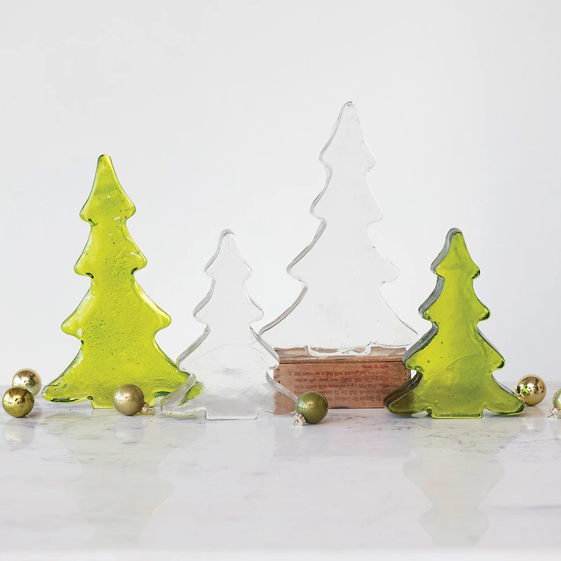 Hello Honey® Clear Flat Glass Tree Décor