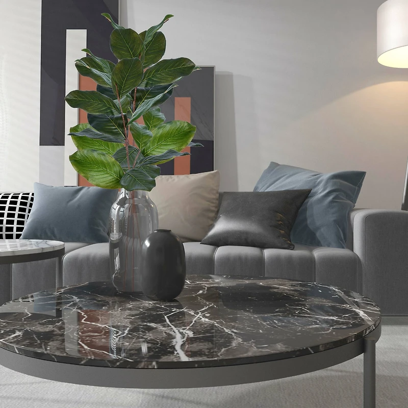 Artificial Green Magnolia Spray, 3ct.