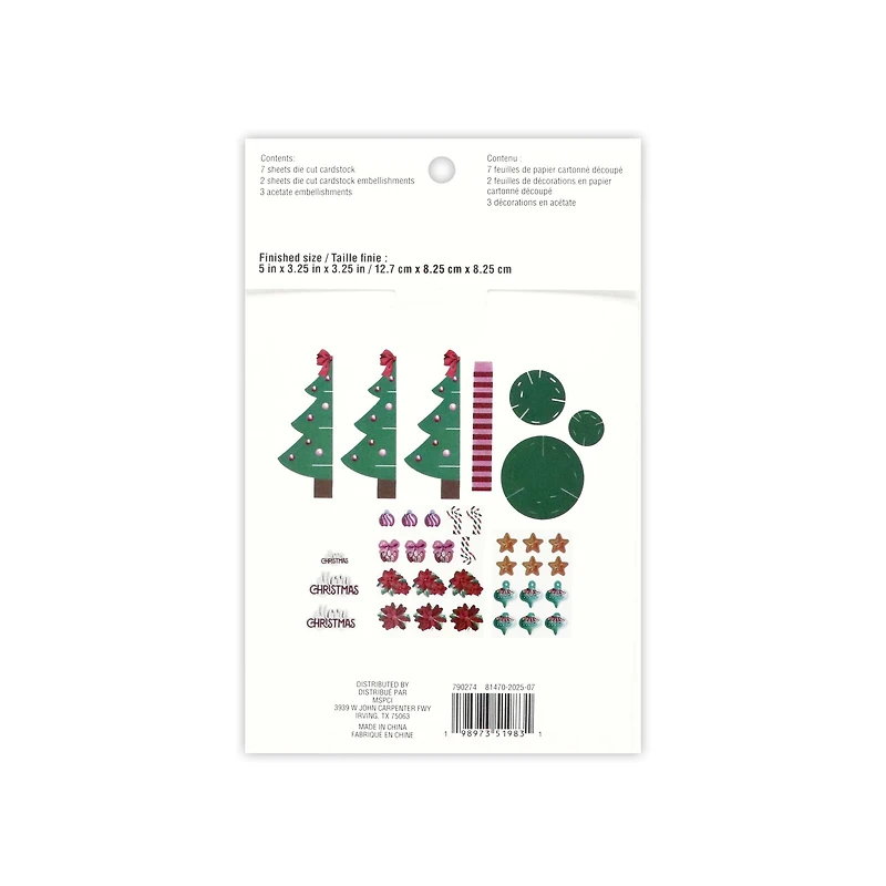 Christmas Tree Paper Diorama Kit by Recollections™