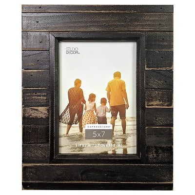 Expressions™ Black Salvage Chic Frame by Studio Décor