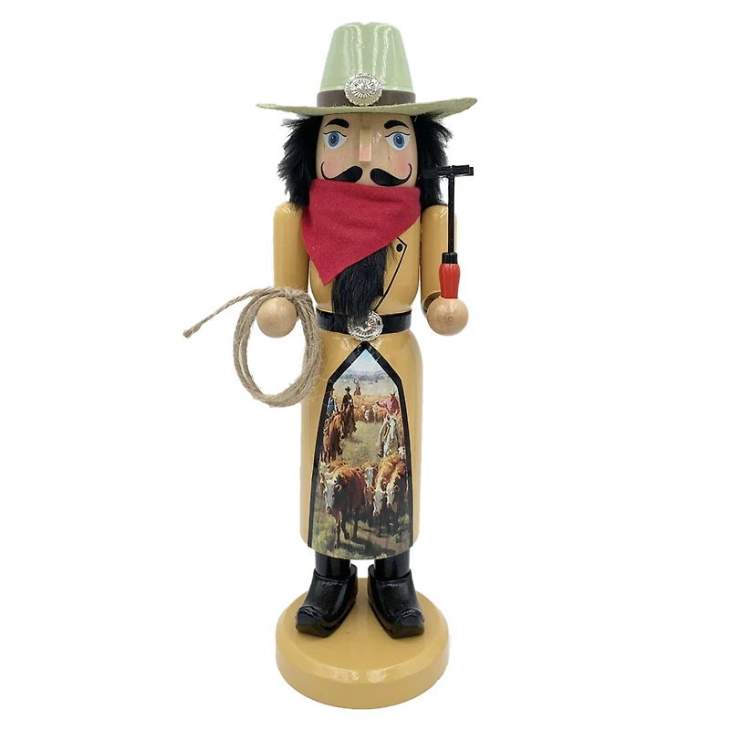 14" Cattle Drive Nutcracker