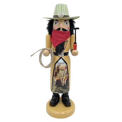 14" Cattle Drive Nutcracker