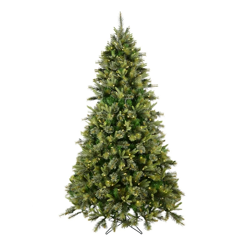 5.5ft. Pre-Lit Cashmere Pine Artificial Christmas Tree, Warm White Dura-Lit® LED Lights
