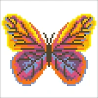 Diamond Dotz® Butta Flutta Diamond Painting Mini Pillow Artwork Kit