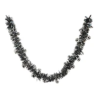 6ft. Black Spider Tinsel Garland by Ashland®