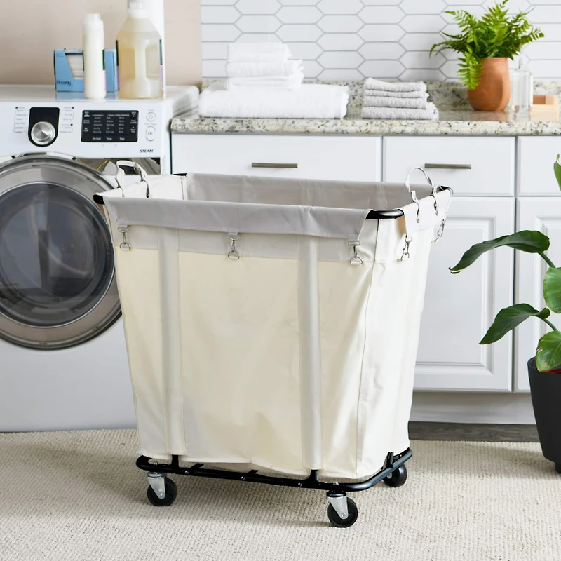 Household Essentials 30.5" Commercial Laundry Cart