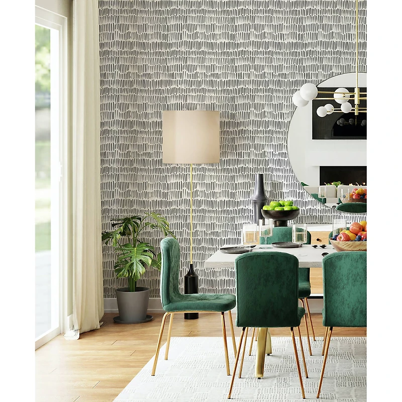 My Style Bailey Brush Stroke Peel & Stick Wallpaper