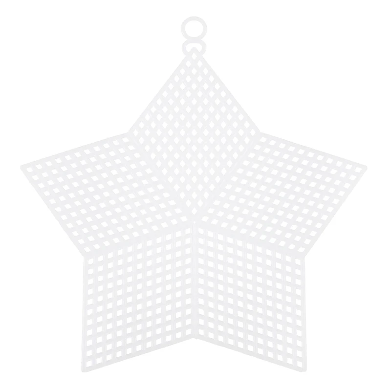 5.5" Clear Star Plastic Canvases by Loops & Threads®