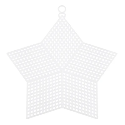 5.5" Clear Star Plastic Canvases by Loops & Threads®