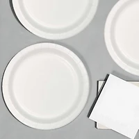 9" Solid Paper Plates