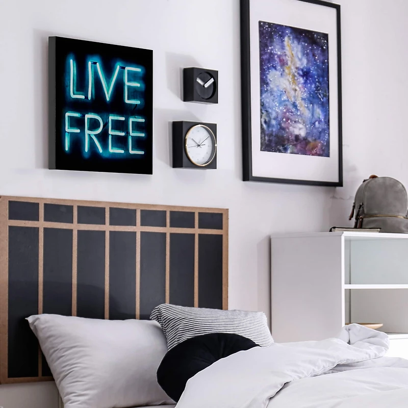 Live Free Neon Wall Art