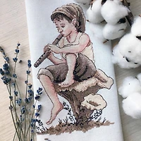 Neocraft Shepherd Boy Cross Stitch Kit